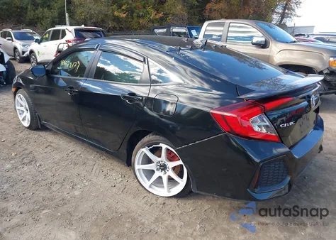 2018 Honda Civic Si из США, поврежденный, VIN 2HGFC1E52JH708924